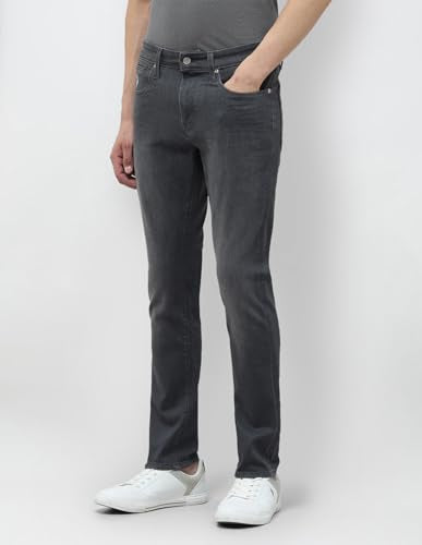 U.S. Polo Assn. Denim Co. Men's Slim Jeans (UDJEN1852_Dark Grey Wash