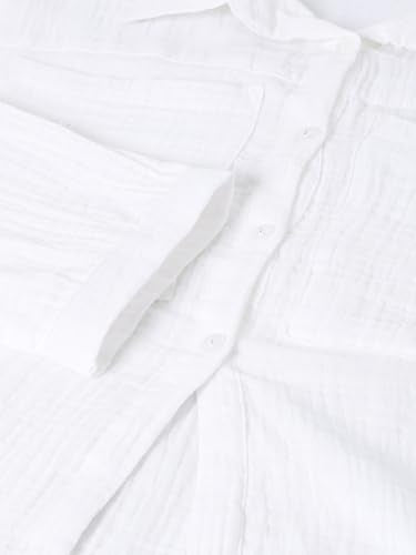 Max Girls Solid Top (White_8-9 Y)