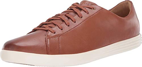 Cole Haan Mens Grand Crosscourt Suede Low Top Lace Up Fashion, Tan, Size 10.0