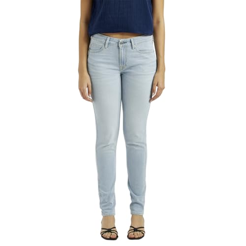 Levi's Women's Mid Rise 711 Skinny Fit Light-Blue Jeans