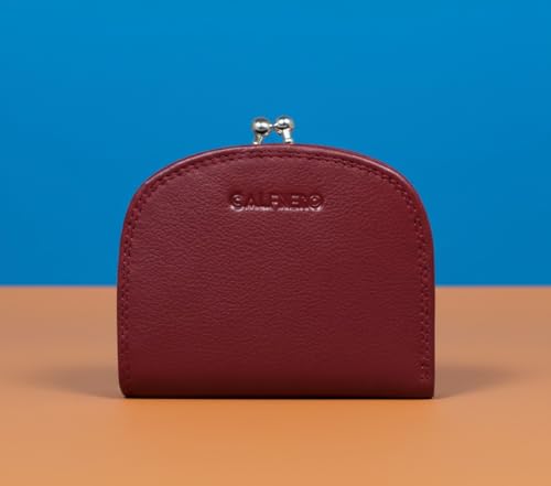 Calfnero Women's Genuine Leather Wallet-Long Purse Wallet with Multiple Card Slots and Note Compartment (Brodo)
