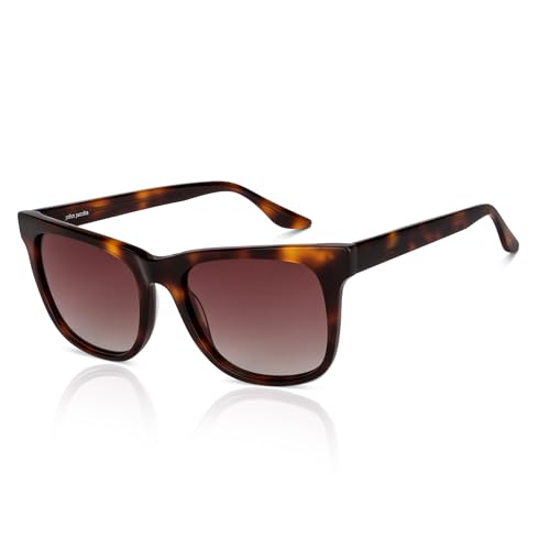 John Jacobs Full Rim Square Sunglasses | Polarized and 100% UV Protected | For Men & Women | X-Large | JJ S14668