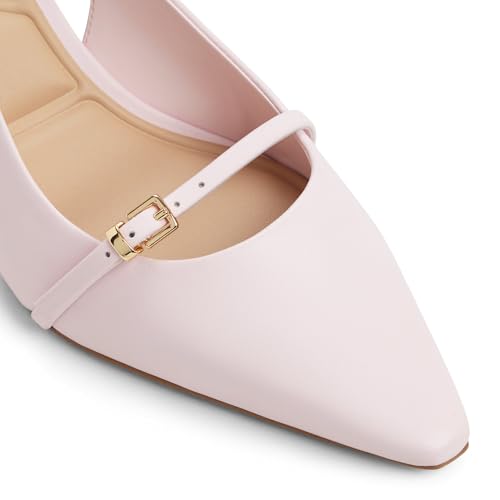 Aldo SKEPPER-IN680 Women Light Pink Block Heel Shoes