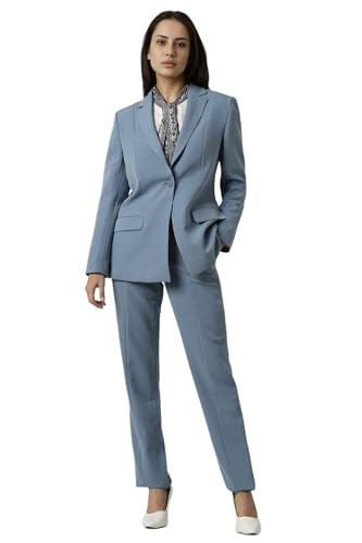 Van Heusen Women's Blazer (VWBZFRGFD91825_Blue