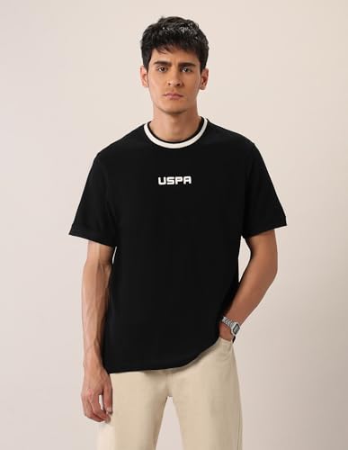 U.S. POLO ASSN. Denim Co. Men's Relaxed Fit Pure Cotton T-Shirt