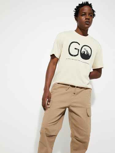 Max Men's URB_N Graphic Printed Round Neck Half Sleeve T-Shirt - Pack of 2 Multicolour