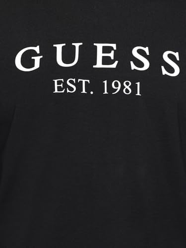 GUESS Blue Printed Round Neck T-Shirt