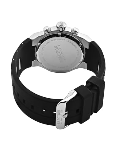 Kenneth Cole Reaction Chronograph Black Dial Watch for Men - KRWGO0071001
