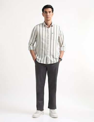 Arrow Sport Beige Casual Shirt_ASAEOSH2034_44