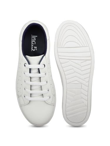 Inc.5 Women White Solid Casual Sneakers