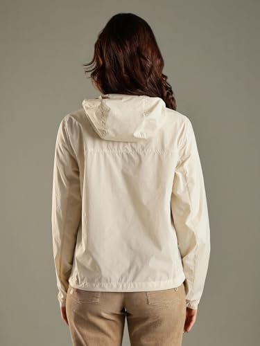 Regular Fit Nylon Hooded Neck Windcheater Jacket