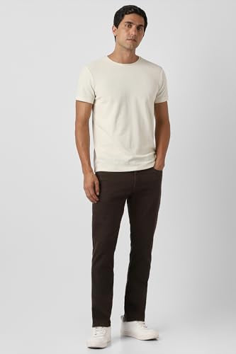 Van Heusen Men's Slim Jeans (VXDNCPOF235653_Brown