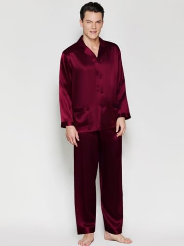 Bella Babe by SK Men Red Full Sleeve Night Suit (6XL)