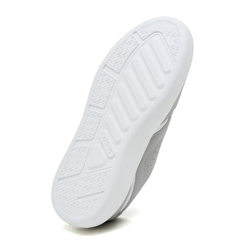 Campus Women's Mighty L.Gry/WHT Sneakers - 6UK/India 1 Pair