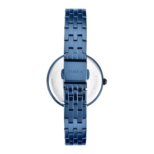 TIMEX Blue Round Dial Analog Women's Watch - TWEL22603