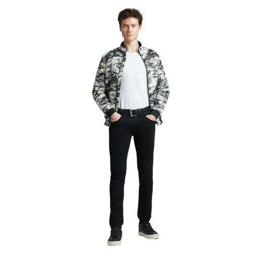 Pepe Jeans Men's Slim Jeans (PM208080A501_Black Rinse