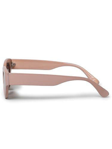 ONLY Women Solid PolyCarbonate Beige Sunglasses