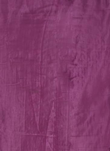 S SALWAR STUDIO Wine Embellished Floral Georgette Unstitched Dress Material_VCDM0063-WINE