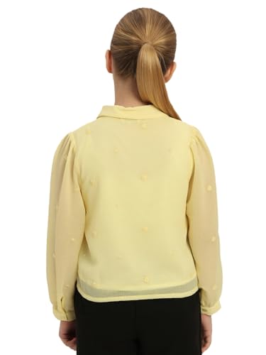 VERO MODA Girl Regular Fit Yellow Shirt