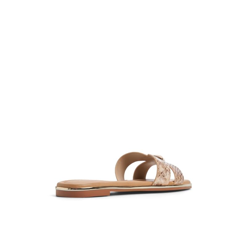 Aldo KHARINE-IN967 Women Brown Multi Flat Sandals