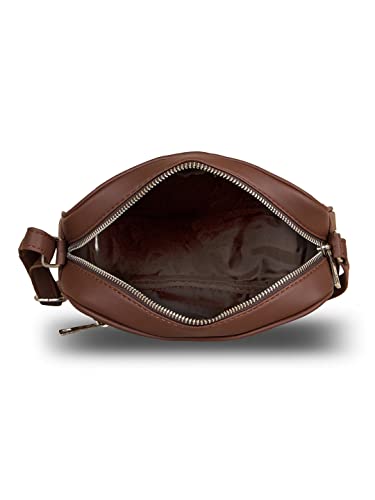 ZOUK Sling Bag | Crossbody Bags for Women | Women's Handbags | Stylish | Vegan Leather Evening Bag | Travel & Office Use | Purse and Wallet | Nawabi Couture