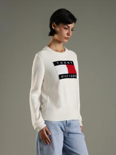 Tommy Hilfiger Regular Fit Cotton Crew Neck Sweater
