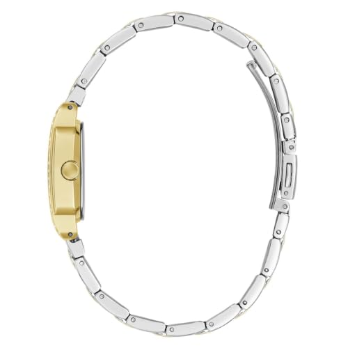 Guess Square 25mm Green Dial Analog Women Watch - GW1096L7