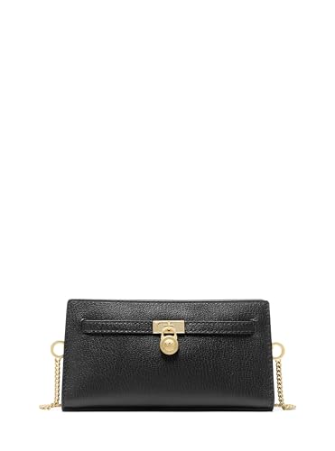 Michael Kors Hamiton Extra Small Convertible Crossbody Bag, Gold-Tone Hardware/Urbino Leather/Black