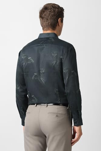 Van Heusen Men's Slim Fit Shirt (VDSFESLFN16242_Navy