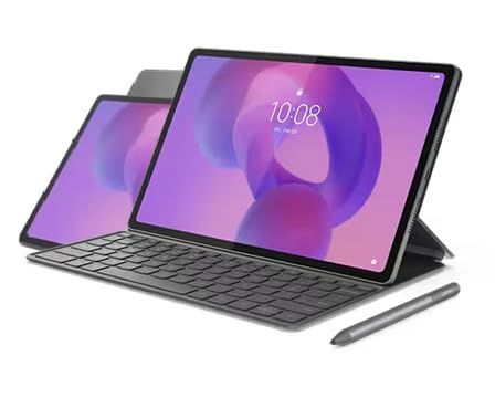 Lenovo Tab Plus, 12.1 Inch AI-Enhanced Tablet for Students, 8 GB LPDDR4X (Solder) 128 GB UFS 2.2 12.1" 2.5K (2560 x 1600), IPS Display Model ZAG70922US