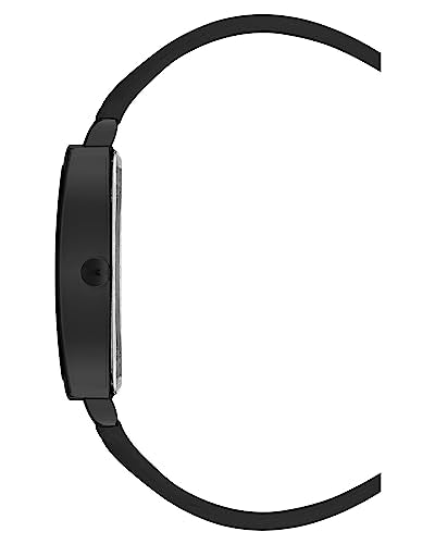 Nine West Women's Strap Watch, Black/Gunmetal Grey, NW/2923GYBK
