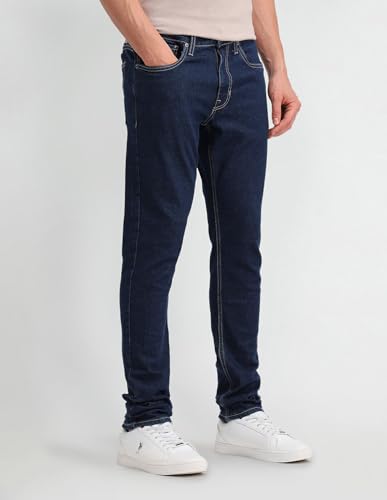 U.S. POLO ASSN. Men's Slim Jeans (UDJENO1833_Blue