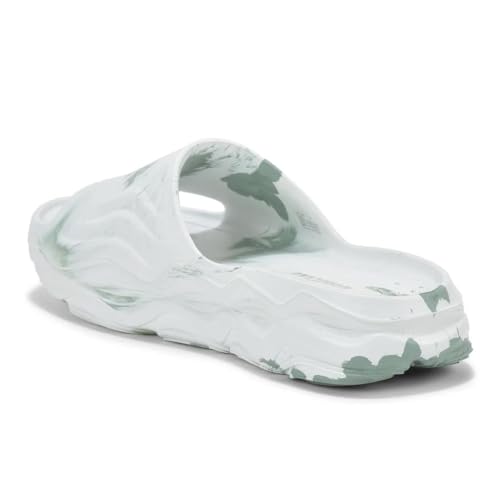 Woodland WOMEN WHITE/SAGE GREEN SLIPPERS
