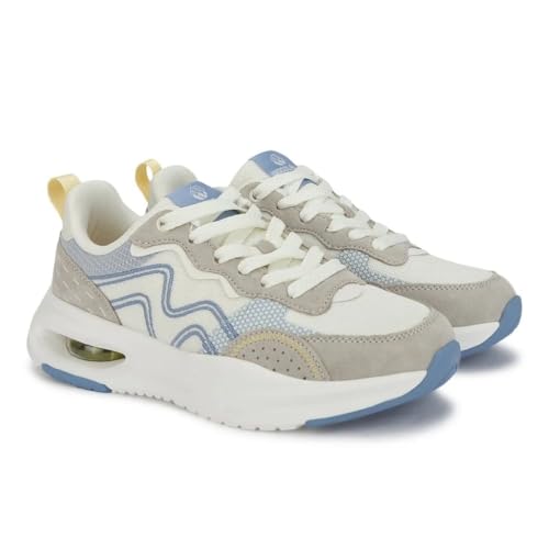 Woodland Women Lgrey Mesh Sport Shoes