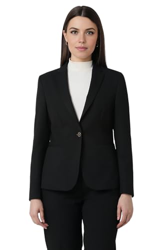 Van Heusen Women's Blazer (VWBZCRGFS31274_Black