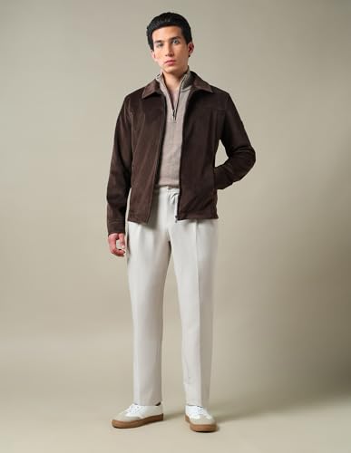 Arrow Men's A-Line Coat (ARAIJK4511_Brown