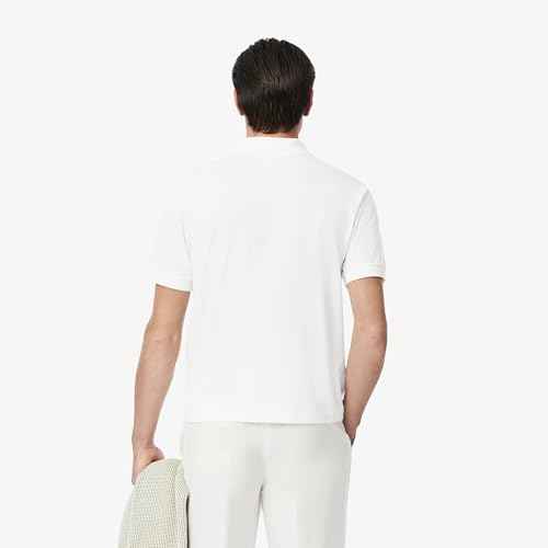 Lacoste Men's Solid Classic Fit Polos (PH9851001_White