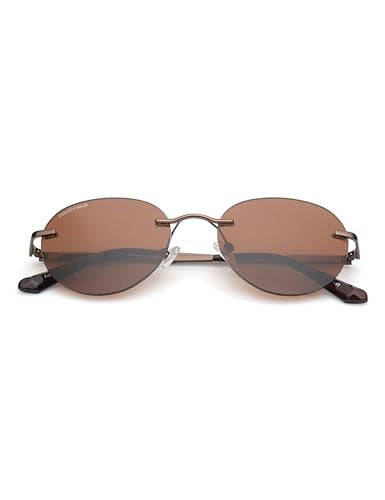 Fastrack Sunglasses |ROUND Brown |UV protected | Medium