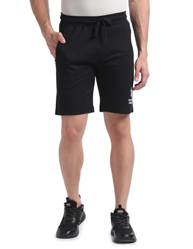 U.S. POLO ASSN. Men's Hybrid Shorts (LS004-PL_Black