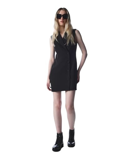 ONLY Women's Solid Blazer Dresses Black Dress