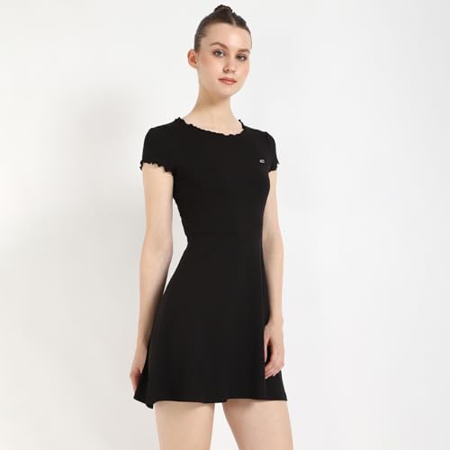 Tommy Hilfiger Womens Black Color Dress (M)
