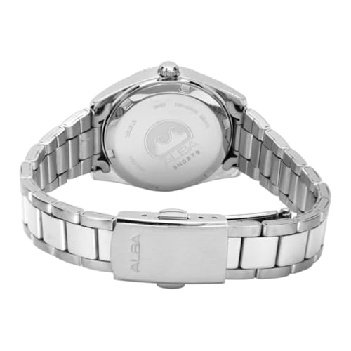 Alba Women Pale Peach Patterned Dial-AH7CL5X1