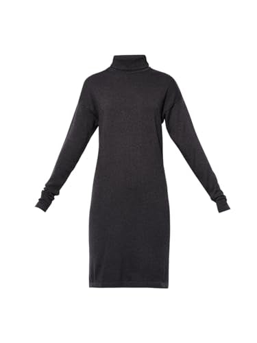 ONLY Women's Solid Regular Fit Black Dress