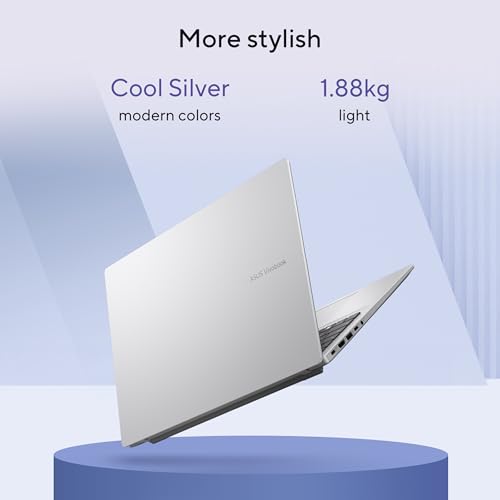 ASUS Vivobook 16, Snapdragon X Processor,(Qualcomm Adreno iGPU/16GB RAM/512GB SSD/Windows 11 Home/MS Office 365 Basic (1Year)*/16" FHD+/AI PC/Cool Silver/1.88 kg), X1607QA-MB050WS