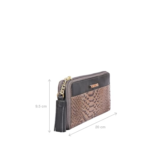 Hidesign Women's Leather Zip Around Wallet