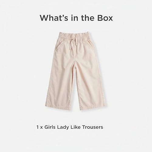 Mothercare Girls Lady Like Trousers - Pink