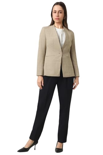Van Heusen Women's Blazer (VWBZCRGPV42356_Beige