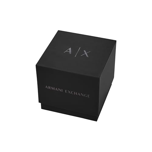 Armani Exchange Sync Black Quartz Silicone Watch AX4190