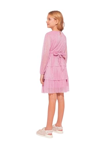 VERO MODA Girl Fit & Flare Pink Dress