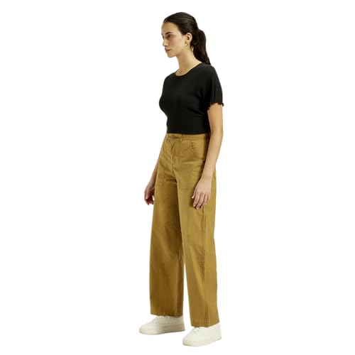 Levi's Women's Loose Casual Pants (002TZ-0001_Marigold